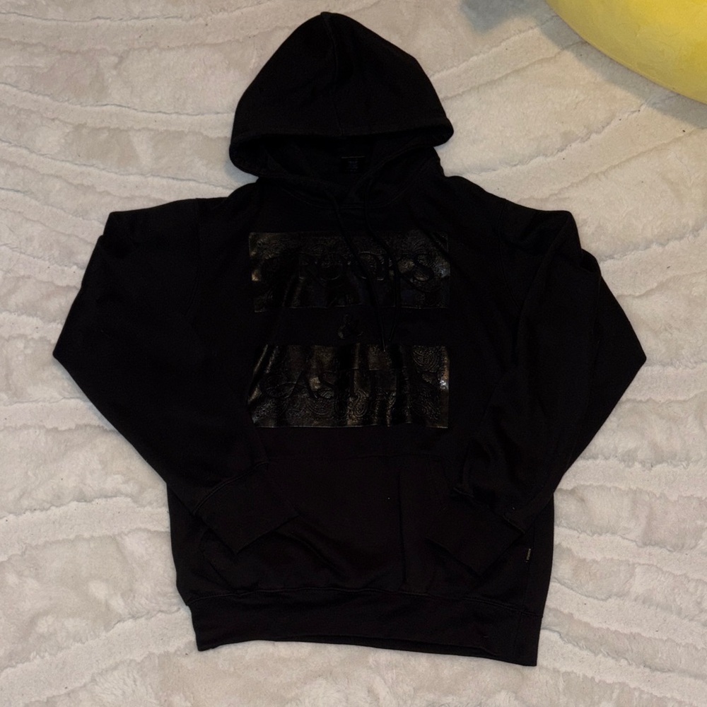 Crooks & Castles Black Graphic Hoodie